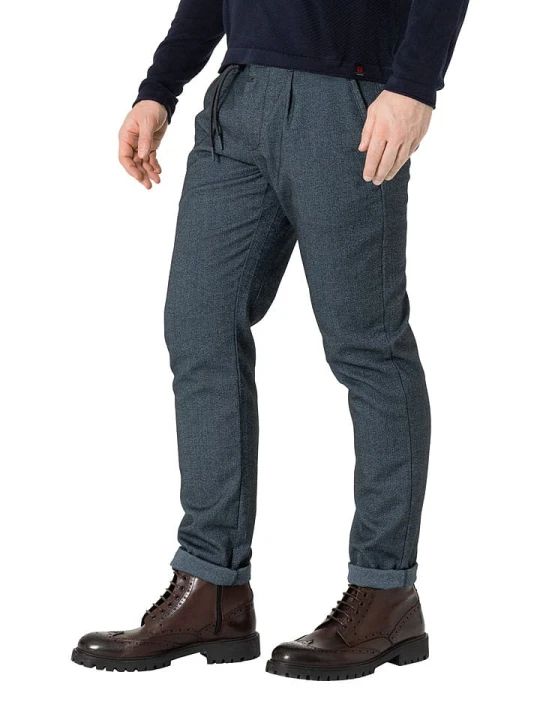Zdjęcie produktu Timezone Spodnie chino "Charly" - Regular fit - w kolorze niebieskoszarym rozmiar: W32/L32