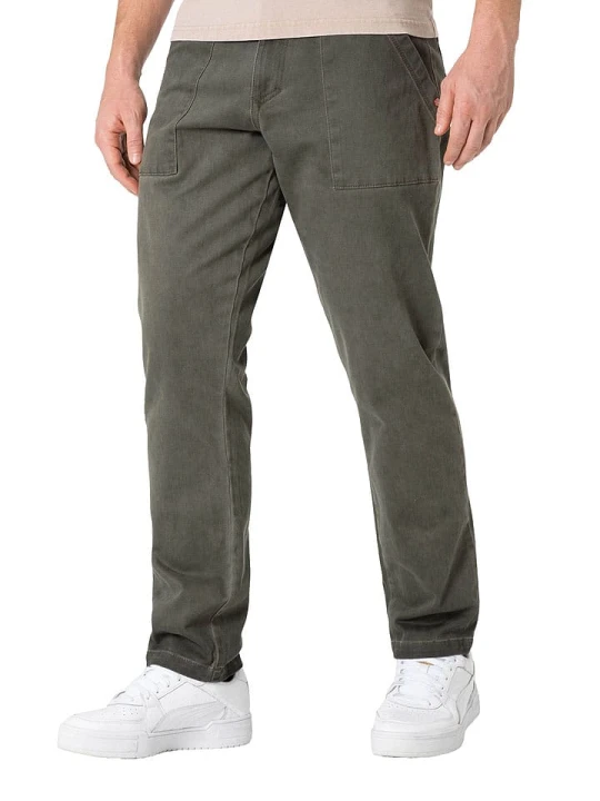 Zdjęcie produktu Timezone Spodnie "Luke" - Regular fit - w kolorze zielonym rozmiar: W34 / L34