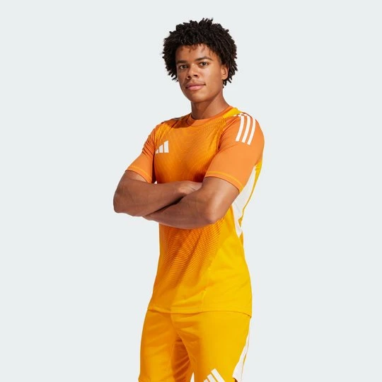 Zdjęcie produktu Tiro 25 Pro Goalkeeper Short Sleeve Jersey Adidas Crew Orange