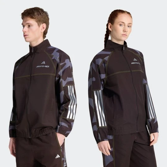 Zdjęcie produktu TKANA BLUZA DRESOWA AMG CAMO Adidas brązowy