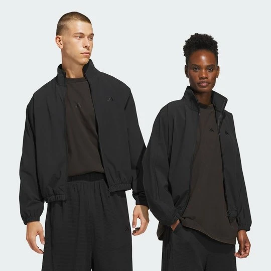 Zdjęcie produktu TKANA KURTKA DRESOWA ADIDAS BASKETBALL czarny