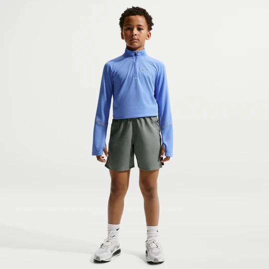 Zdjęcie produktu Spodenki z tkaniny dla dużych dzieci (chłopców) Nike Challenger - Szary