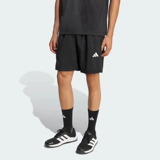 Zdjęcie produktu TKANE SZORTY DO ĆWICZEŃ ESSENTIALS BASE Adidas czarny