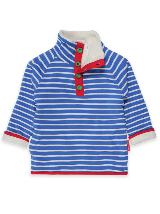 Zdjęcie produktu Toby Tiger Bluza polarowa w kolorze niebieskim rozmiar: 104