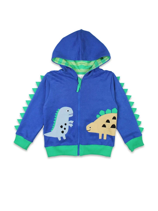 Zdjęcie produktu Toby Tiger Bluza w kolorze niebiesko-zielonym rozmiar: 80