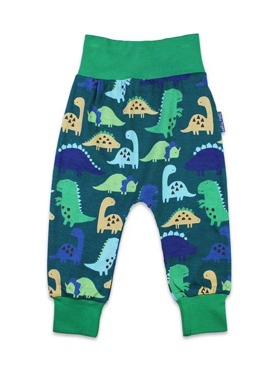 Zdjęcie produktu Toby Tiger Spodnie dresowe w kolorze niebiesko-zielonym rozmiar: 86