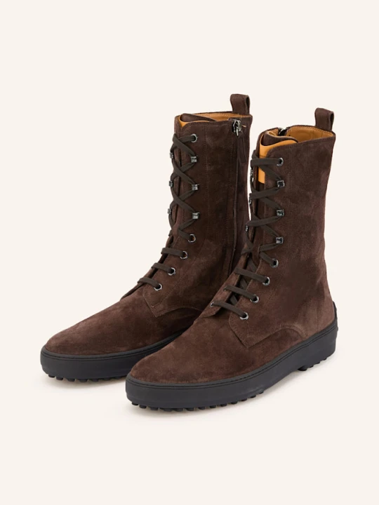 Zdjęcie produktu Tod's Botki Sznurowane braun CIEMNOBRĄZOWY