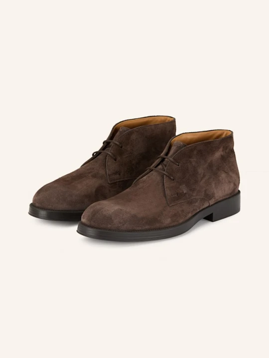 Zdjęcie produktu Tod's Botki Zamszowe braun CIEMNOBRĄZOWY