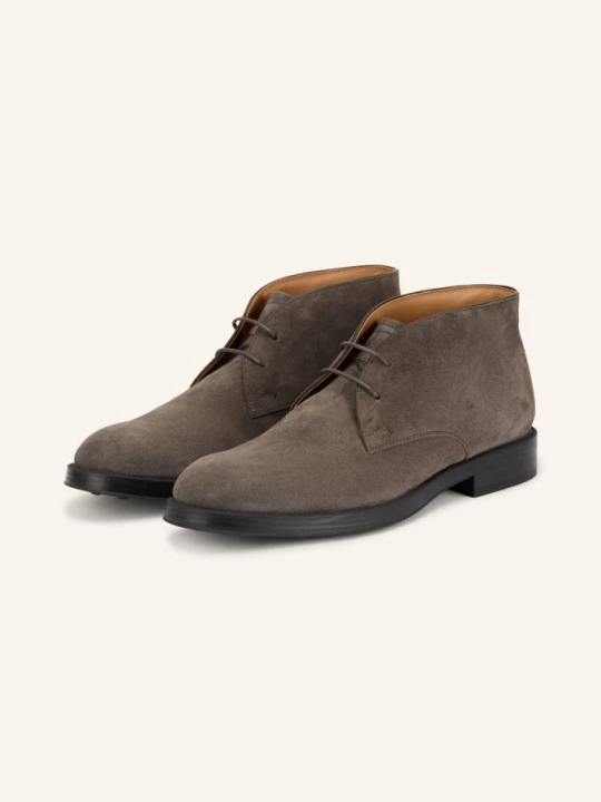 Zdjęcie produktu Tod's Botki Zamszowe braun SZARY