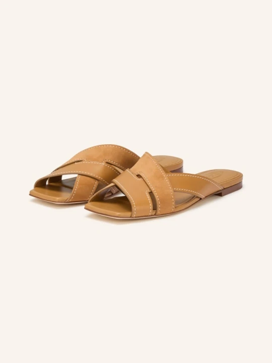Zdjęcie produktu Tod's Klapki braun KONIAKOWY