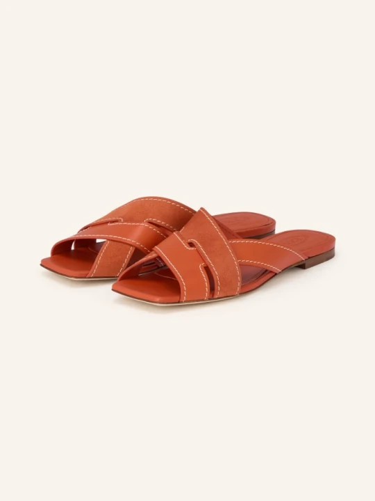 Zdjęcie produktu Tod's Klapki braun CIEMNOPOMARAŃCZOWY
