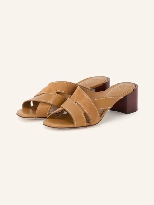 Zdjęcie produktu Tod's Klapki braun KONIAKOWY