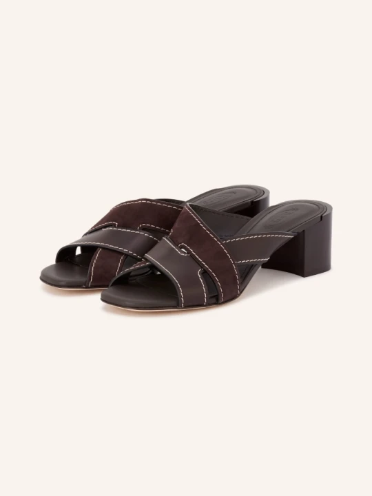 Zdjęcie produktu Tod's Klapki braun