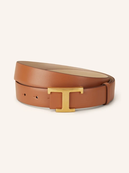 Zdjęcie produktu Tod's Pasek Skórzany Dwustronny braun brązowy