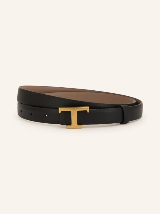 Zdjęcie produktu Tod's Pasek Skórzany Dwustronny schwarz