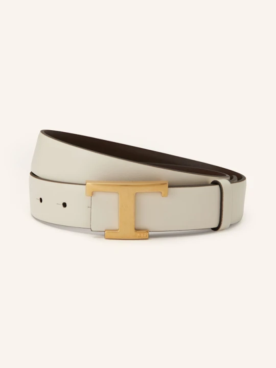 Zdjęcie produktu Tod's Pasek Skórzany Dwustronny weiss brązowy