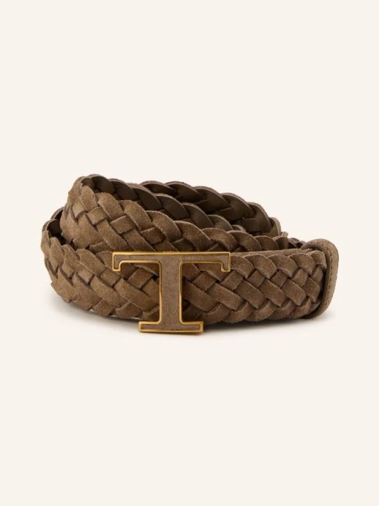 Zdjęcie produktu Tod's Pleciony Pasek Skórzany braun