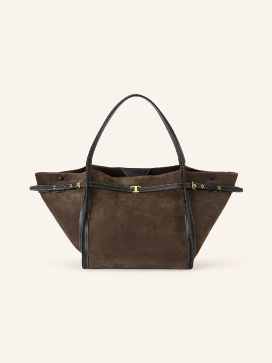 Zdjęcie produktu Tod's Shopperka Na Zakupy T Signature Medium braun CIEMNOBRĄZOWY