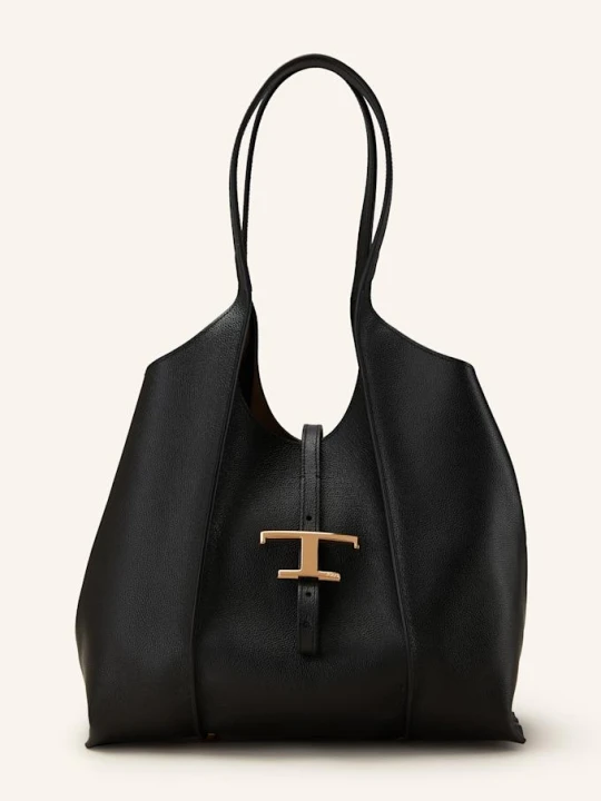 Zdjęcie produktu Tod's Torba Shopper T Timeless Medium Z Saszetką schwarz CZARNY