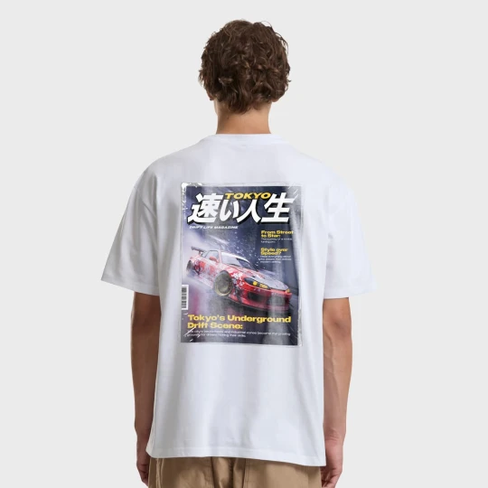 Zdjęcie produktu Tokyo Underground Oversize Tee Mister Tee biały