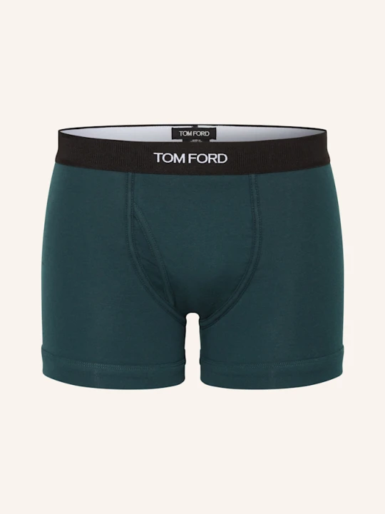 Zdjęcie produktu Tom Ford Bokserki gruen CIEMNOZIELONY