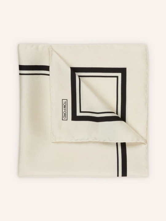 Zdjęcie produktu Tom Ford Chusta Jedwabna weiss