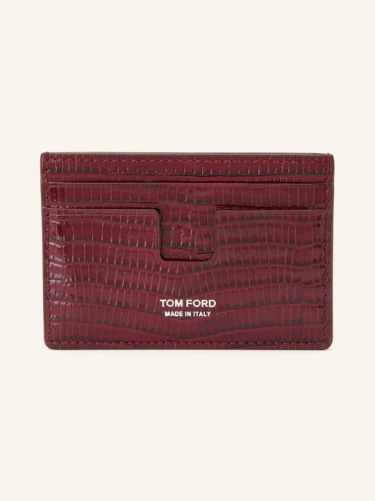 Zdjęcie produktu Tom Ford Etui Na Karty rot CIEMNOCZERWONY