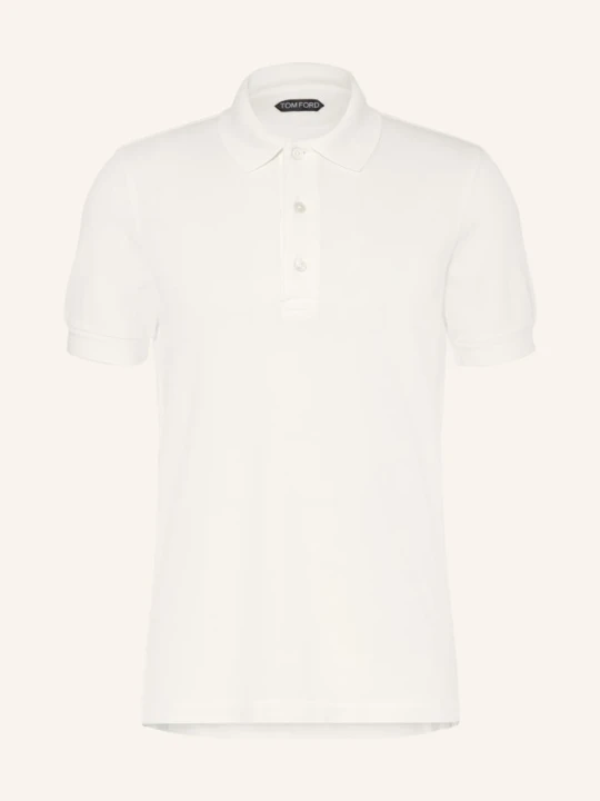 Zdjęcie produktu Tom Ford Koszulka Polo Z Piki weiss BIAŁY