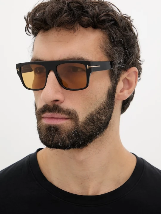Zdjęcie produktu Tom Ford okulary przeciwsłoneczne męskie Dunning czarny