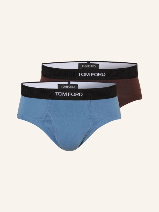 Zdjęcie produktu Tom Ford Slipy W 2-Paku braun brązowy