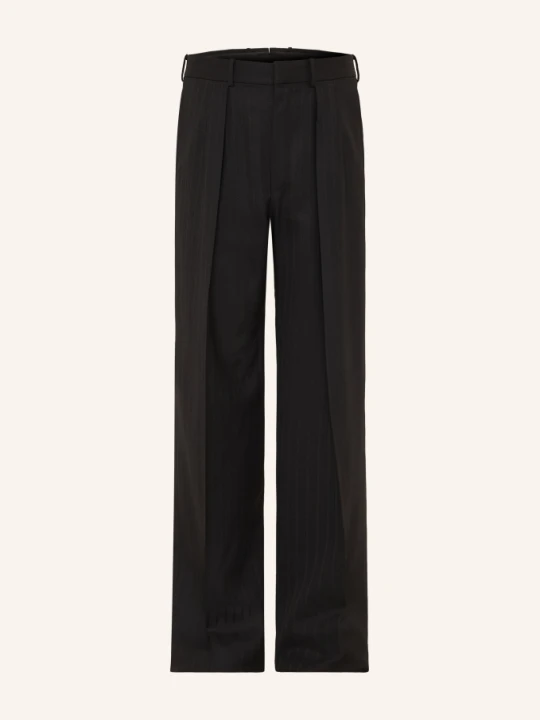 Zdjęcie produktu Tom Ford Spodnie Garniturowe Regular Fit schwarz NAA BLACK
