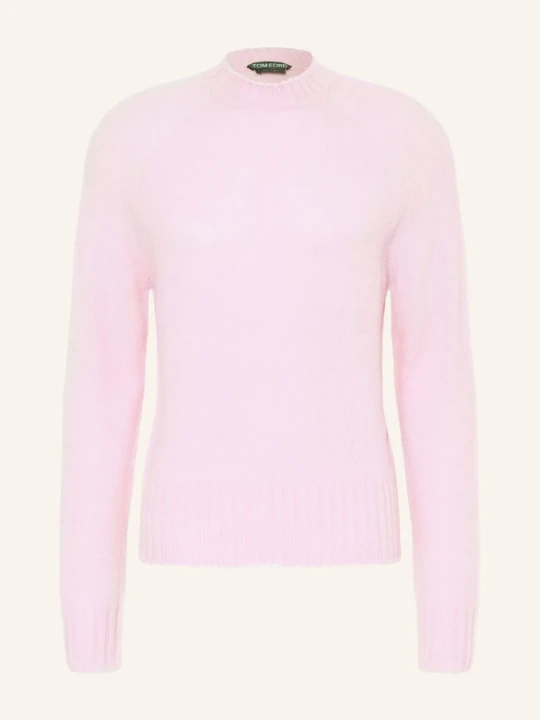 Zdjęcie produktu Tom Ford Sweter Z Kaszmiru rosa MOCNORÓŻOWY