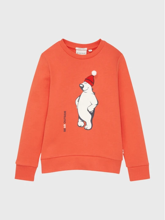Zdjęcie produktu Tom Tailor Bluza 1033840 Pomarańczowy Regular Fit