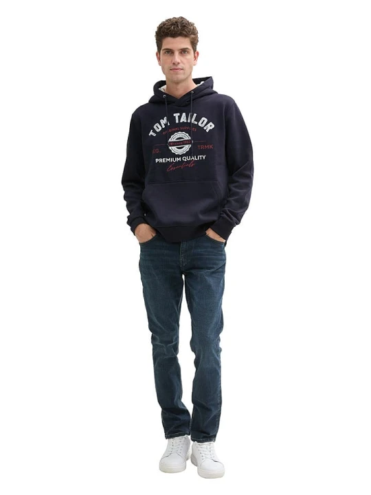 Zdjęcie produktu Tom Tailor Bluza w kolorze granatowym rozmiar: M