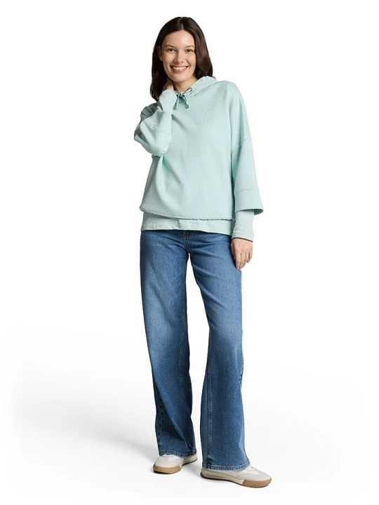 Zdjęcie produktu Tom Tailor Bluza w kolorze turkusowym rozmiar: XS