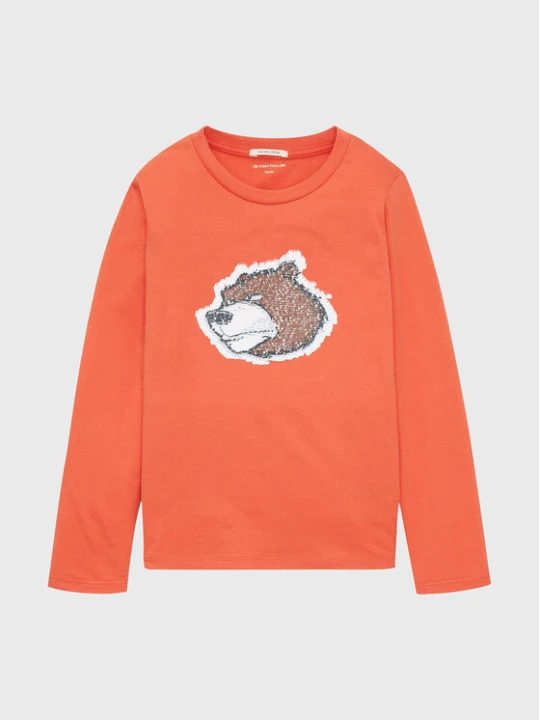 Zdjęcie produktu Tom Tailor Bluzka 1033835 Pomarańczowy Regular Fit