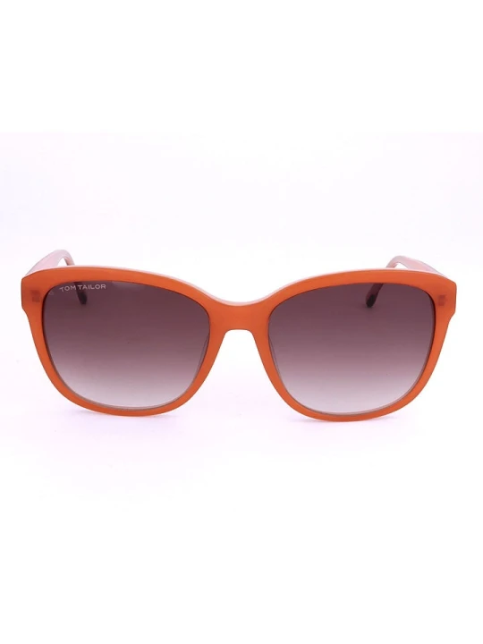 Zdjęcie produktu Tom Tailor Damskie okulary przeciwsłoneczne w kolorze pomarańczowo-brązowym rozmiar: 57