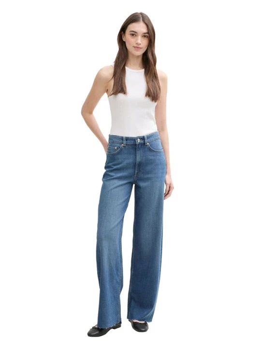 Zdjęcie produktu TOM TAILOR Denim Dżinsy - Comfort fit - w kolorze niebieskim rozmiar: L