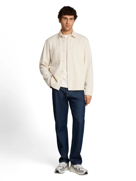 Zdjęcie produktu Tom Tailor Denim koszula typu overshirt Mężczyźni Regular Fit Bawełna (100%) biały
