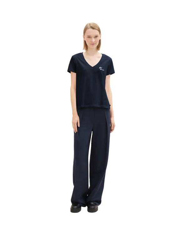 Zdjęcie produktu TOM TAILOR Denim Koszulka w kolorze granatowym rozmiar: L