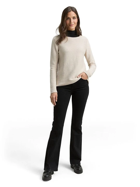 Zdjęcie produktu Tom Tailor Dżinsy - Bootcut fit - w kolorze czarnym rozmiar: W31/L32