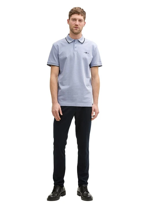 Zdjęcie produktu Tom Tailor Koszulka polo w kolorze błękitnym rozmiar: S
