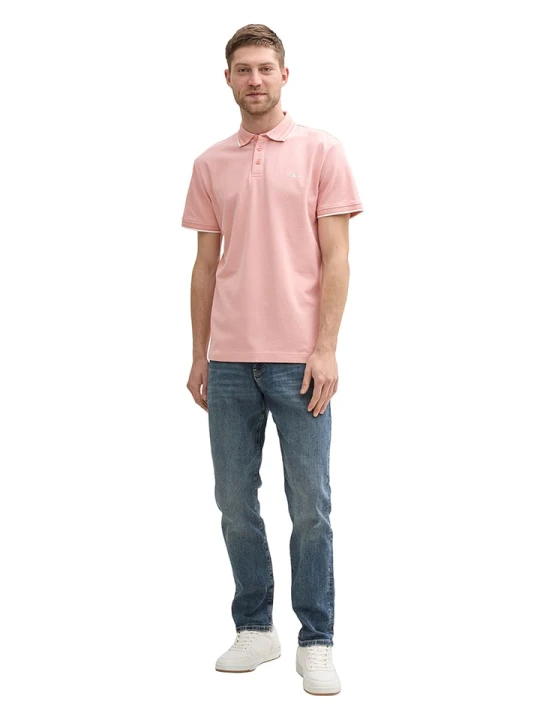 Zdjęcie produktu Tom Tailor Koszulka polo w kolorze jasnoróżowym rozmiar: XL