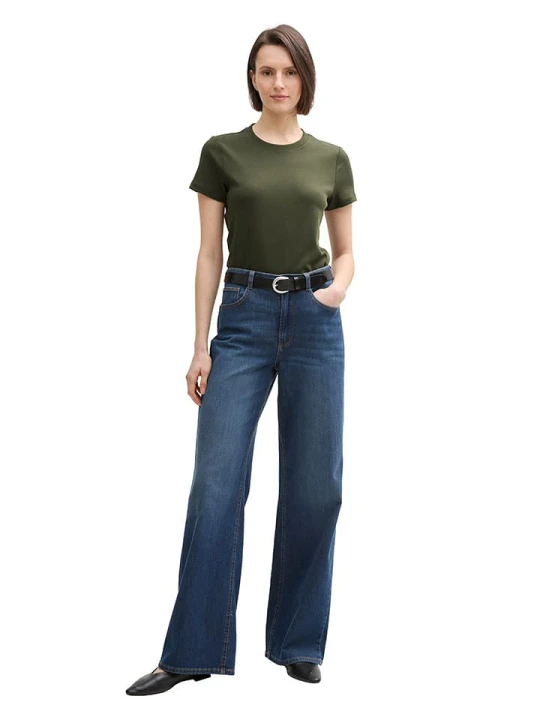 Zdjęcie produktu Tom Tailor Koszulka w kolorze khaki rozmiar: XS