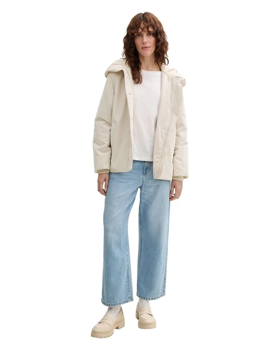 Zdjęcie produktu Tom Tailor Parka w kolorze kremowym rozmiar: M