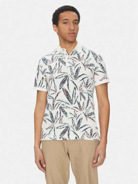 Zdjęcie produktu Tom Tailor Polo 1045706 Biały Regular Fit