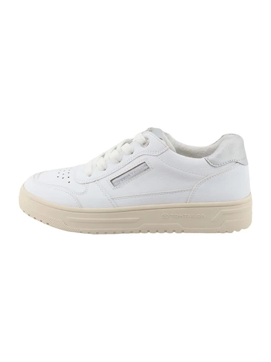 Zdjęcie produktu Tom Tailor Sneakersy w kolorze biało-beżowym rozmiar: 37