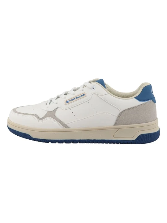 Zdjęcie produktu Tom Tailor Sneakersy w kolorze biało-niebieskim rozmiar: 44