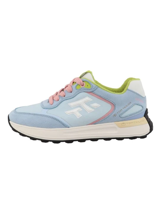 Zdjęcie produktu Tom Tailor Sneakersy w kolorze zielono-błękitnym rozmiar: 41