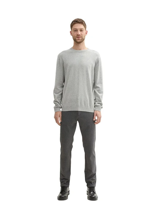 Zdjęcie produktu Tom Tailor Spodnie chino w kolorze szarym rozmiar: W31 / L32